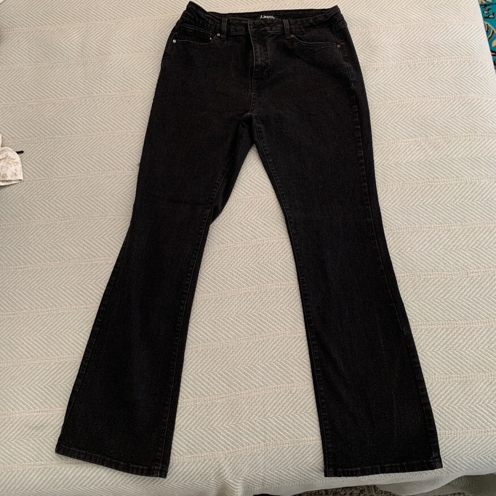 967 - d. jeans - Black Denim - Boot Cut/Flare